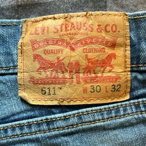 Levi’s 511 Slim Fit Jeans in Light Wash